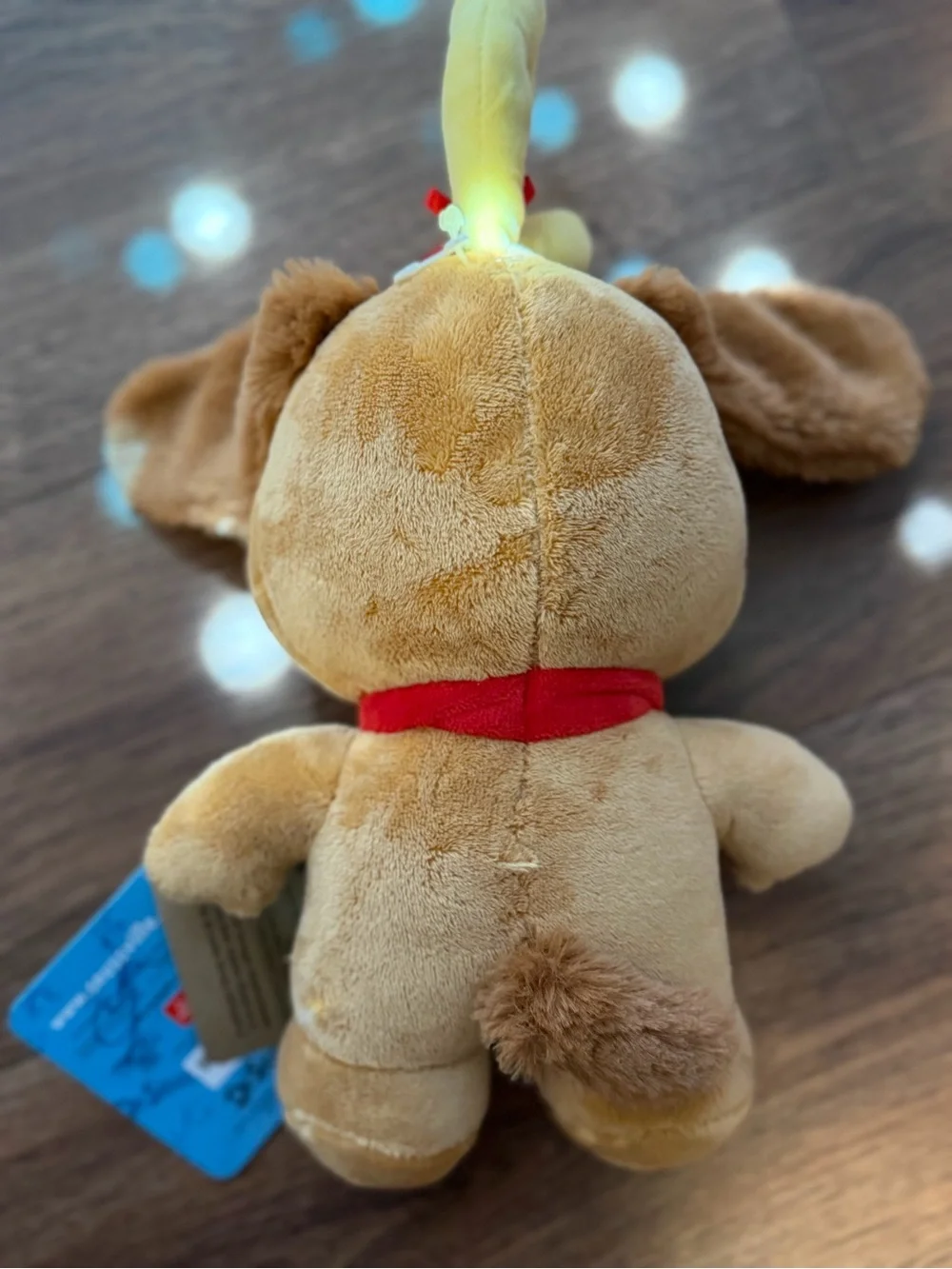 Max from Dr. Seuss Plush Tag Featuring Grinch and Brown Dog Artwork